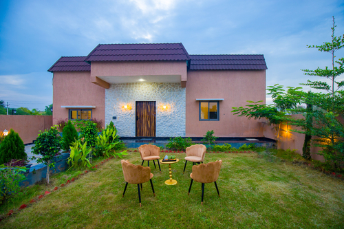 The Bliss Hushwood | 2-BHK Villa With Private Pool, Lush Garden & Poolside Gazebo; Pet-friendly