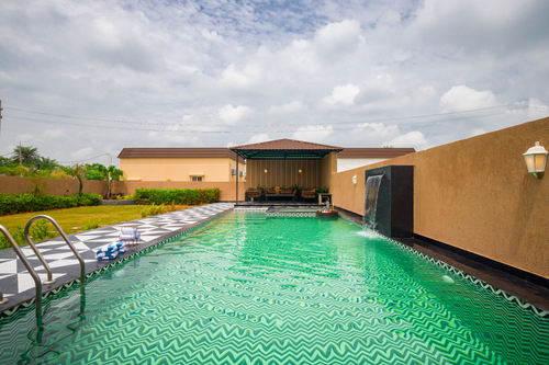 The Bliss Hushwood | 2-BHK Villa With Private Pool, Lush Garden & Poolside Gazebo; Pet-friendly