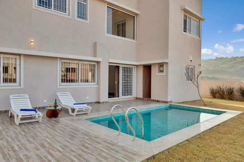 Shourya Bliss | 3-BHK | Pvt Pool & Garden | Scenic Views