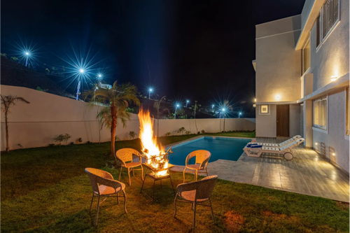 Shourya Eden | 3-BHK | Pvt Pool & Garden | Scenic Views