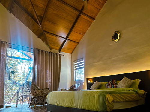Panchavadi | 10-acre Land With 6 Forest-Facing Rooms, Natural Mountain Pool, Garden & Restro