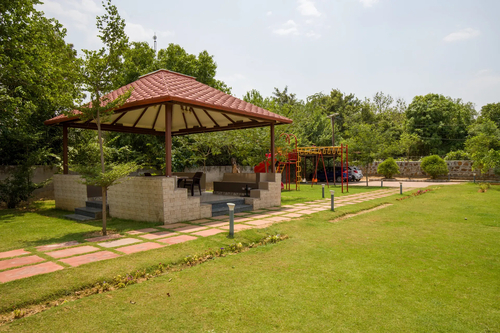 Raga | 2-BHK | Pvt Pool | Garden | Gazebo | Entertainment Lounge | Kids Play Area