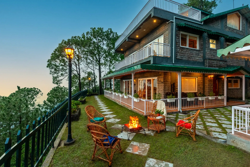 Fleur De Lis | 3-BHK + Attic | Garden | Scenic views
