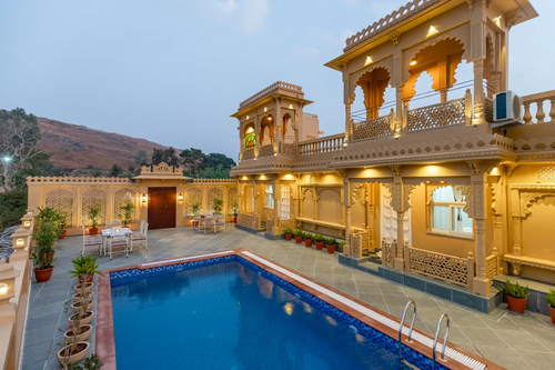 Amber Royale | Heritage 3-BHK Villa With Private Pool, Garden & Terrace
