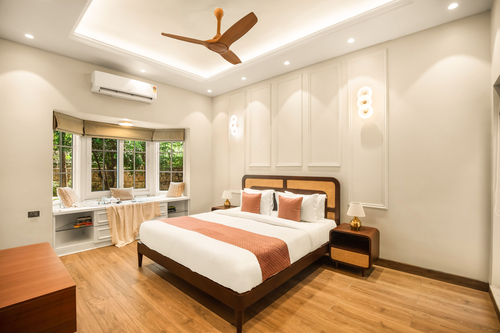 Varsha Greens | A 4-BHK Retreat on 0.8-Acre Land with Private Pool, Lush Garden & Outdoor Patios