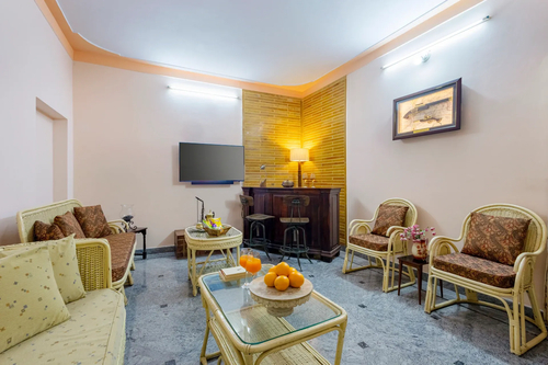 Abhimanyu Mansion Topaz | 2-BHK Haveli | Garden + Sit-Out Area | Central Location