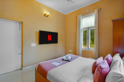 Raha Farms | 2-BHK Pet-friendly Retreat with a Garden, Shared pool, Restaurant, Library, & Game zone