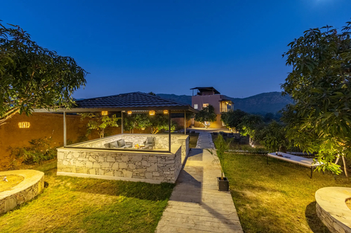 Cows & Cuddles | Pet-friendly 4-BHK Haven With Pvt Pool, Garden & Gazebo