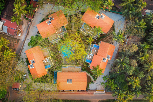 Kensho Marigold | Serene 3-BHK Villa With Common Pool & Lift; Near Popular Beaches