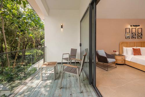 Outdoor sitting area
