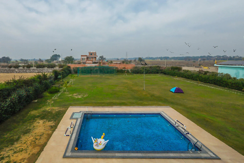 Anantara | 3-BHK | Pet-Friendly Farmstay With Private Pool | Camel Rides & more 