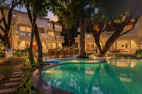 Kensho Marigold | Serene 3-BHK Villa With Common Pool & Lift; Near Popular Beaches