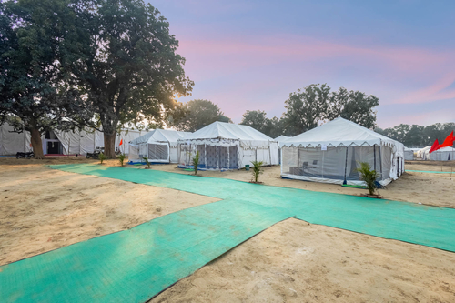 Deluxe Tents @ Prayagraj Tent City - Mahakumbh 2025