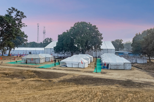 Deluxe Tents @ Prayagraj Tent City - Mahakumbh 2025