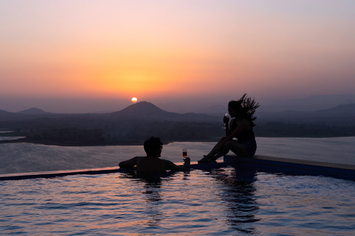 Flora @ Sunset On The Lake - Igatpuri