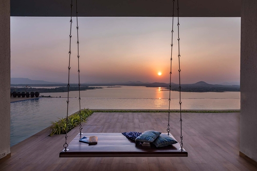 Warmth @ Sunset On The Lake - Igatpuri