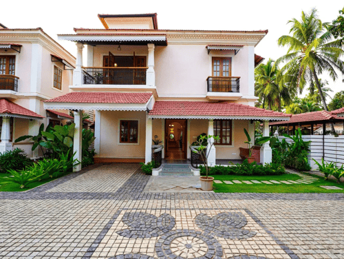 Celest | Pet-friendly 4-BHK Villa With Private Pool & Garden – 4 bedroom villa in North Goa, Goa
