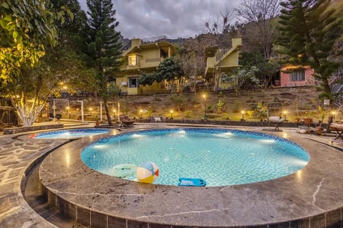 Zephyr Timberhill | Tranquil Hilltop Escape with Pool, Tea House & Dining – 0 bedroom villa in Mussoorie, Uttarakhand