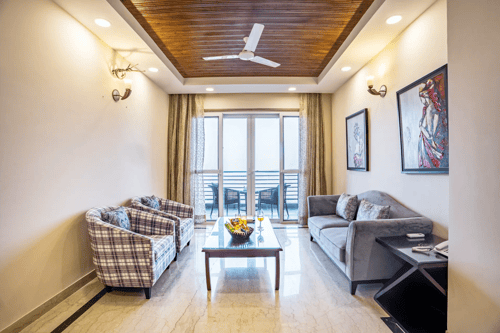 Skyline Grove | Stylish 3-BHK Apt With Scenic Views – 3 bedroom villa in Kasauli, Himachal Pradesh