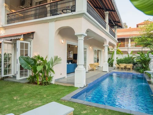 Opalys | 4-BHK | Pvt Pool & Garden | Lift – 4 bedroom villa in North Goa, Goa