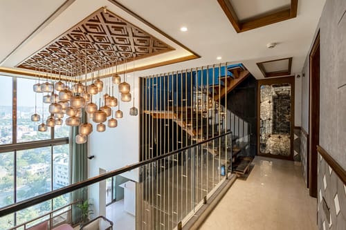 Manhattan 1804 | 3-BHK Penthouse With Stunning Views, Office & Stylish Bar – 3 bedroom villa in Jaipur, Rajasthan