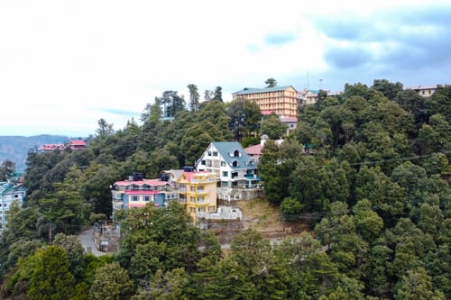 Meridian Oaks Estate | Lounge Areas | Outdoor Area With Hill Views – 1 bedroom villa in Shimla, Himachal Pradesh
