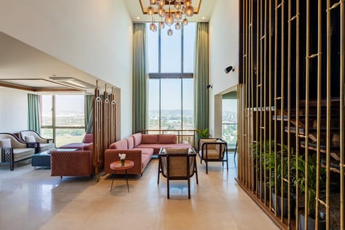Manhattan 1804 | 3-BHK Penthouse With Stunning Views, Office & Stylish Bar – 3 bedroom villa in Jaipur, Rajasthan