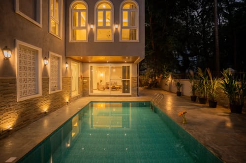 Solace Azure | A 5-BHK Retreat With Pvt Pool, & 2 Living Spaces 