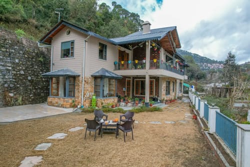 Wood Sparrow – 4 bedroom villa in Bhimtal, Uttarakhand