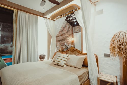 Bali Bay | 2 Balinese-Inspired 2-BHKs & 2 Boho Tents with a Shared Pool, Jacuzzi, Bar Lounge & Cabanas – 6 bedroom villa in Bengaluru, Karnataka