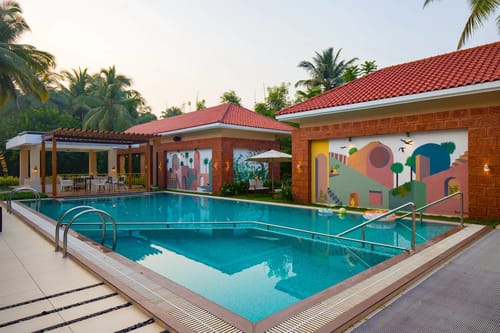 Liora | Exquisite 4-BHK Retreat With Pvt Pool, Garden & Gaming Room – 4 bedroom villa in Alibaug, Maharashtra