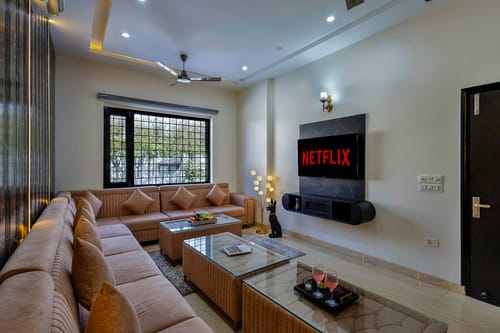 KV Ventures Mirage | 3-BHK Villa With Common Pool, Garden, Gazebo & Sit-Out Area  | Pet-Friendly – 3 bedroom villa in Delhi Ncr, Delhi