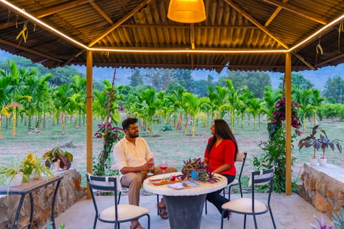 Khade Farms | 4-BHK Pet-Friendly Mudhouse Style Villa with Gazebo and Terrace – 4 bedroom villa in Bengaluru, Karnataka