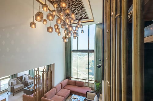 Manhattan 1804 | 3-BHK Penthouse With Stunning Views, Office & Stylish Bar – 3 bedroom villa in Jaipur, Rajasthan