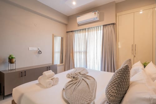 Veera Marina | 3-BHK Penthouse With Terrace, Common Pools & Lift, Near Candolim Beach