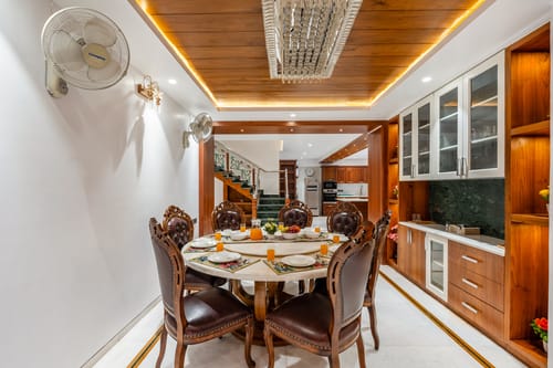 HSR Penthouse | Spacious 4-BHK Apartment with Living, Lounge Area, Study Room, Terrace & Balconies