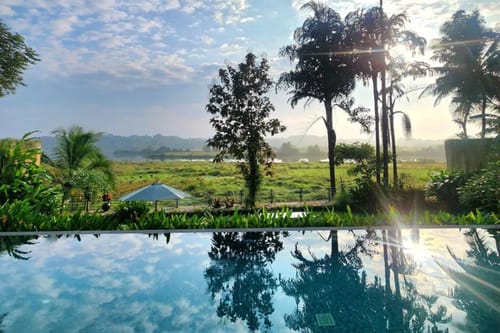 The Glass Villa | 4-BHK | Pvt Infinity Pool | Ent Lounge | Sunken Pit Area – 4 bedroom villa in North Goa, Goa