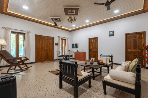Cabanas Retreat | Tropical 5-BHK Escape Near Revdanda Beach With Private Pool, Garden & Outdoor Dining  – 5 bedroom villa in Alibaug, Maharashtra
