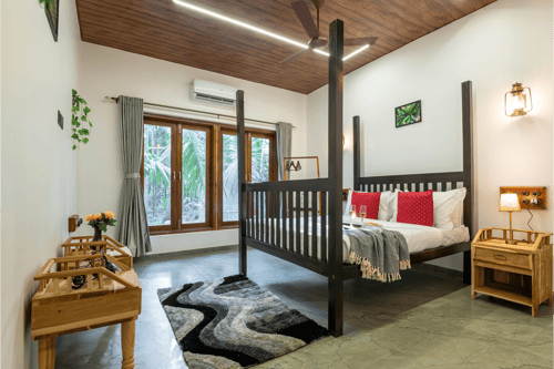 Cabanas Retreat | Tropical 5-BHK Escape Near Revdanda Beach With Private Pool, Garden & Outdoor Dining  – 5 bedroom villa in Alibaug, Maharashtra