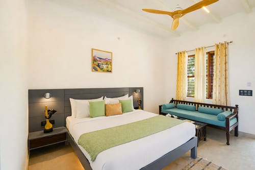 Aanandam Villas and Resort | Pet-friendly Standard Room With Shared Pool, Restaurant & Garden – 1 bedroom villa in Delhi Ncr, Delhi