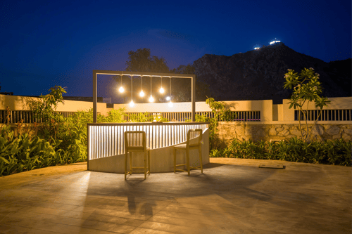 Villa Fiorita | Stunning Mediterranean-Style 3-BHK Villa With Private Pool & Outdoor Bar – 3 bedroom villa in Jaipur, Rajasthan