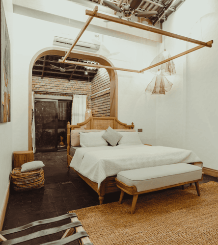 Bali Bay Gumuk | 2-BHK Villa On 2 Acres of Land with Shared Pool, Firepits, Lounges & Jacuzzi – 2 bedroom villa in Bengaluru, Karnataka
