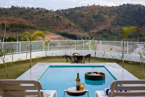 Shourya Sereno | Luxe 4-BHK Villa With Pvt Pool & Garden – 4 bedroom villa in Udaipur, Rajasthan