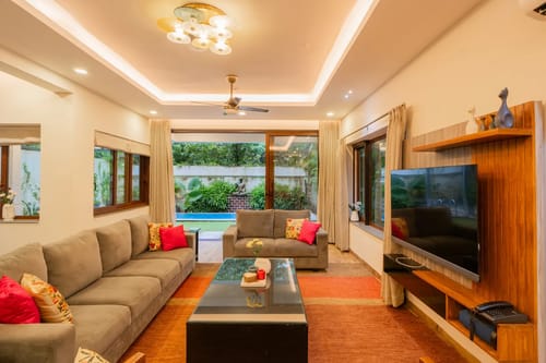 Villa Anasa | 4-BHK | Pvt Pool | Garden | Outdoor Sitting Area