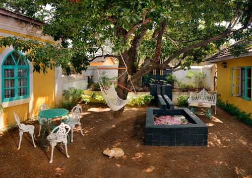 Terra Rosa | Portuguese-styled 4-BHK Villa With Private Pool, Garden, Veranda & Sit-out Area – 4 bedroom villa in North Goa, Goa