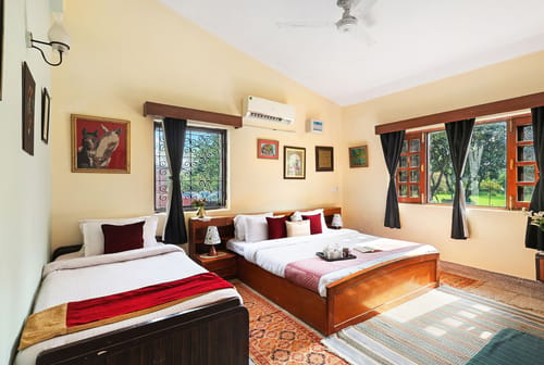 Sheilma Farm | 3-Acres of 4-BHK Farmhouse With Private Pool, Gazebo, Gaming Room,  & Lush Garden – 4 bedroom villa in Delhi-ncr, Haryana