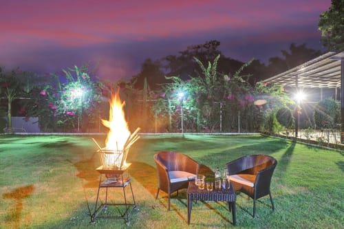 Radhyam | Charming 2–BHK Escape With Private Pool, Garden & Aravalli Hill Views