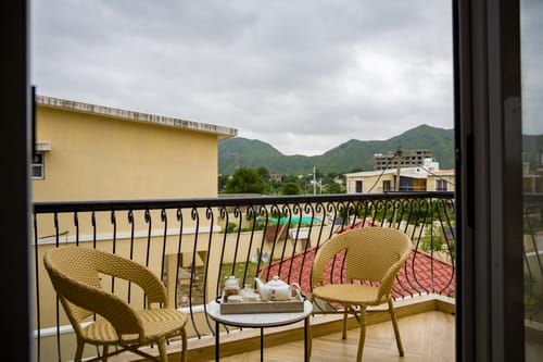 Palazao | Country-Style 3-BHK Villa with Private pool, Gazebo and Landscaped Garden – 3 bedroom villa in Udaipur, Rajasthan