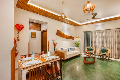 The Jazminn Timberwood | 3-BHK Pet-friendly Apartment with Shared Sit Out Area | Near Bengaluru Palace – 3 bedroom villa in Bengaluru, Karnataka