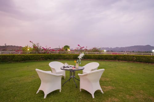 Shourya Celesta | Charming Hilltop 3-BHK Villa With Private Pool, Garden & Terrace – 3 bedroom villa in Udaipur, Rajasthan